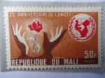 Stamps : Africa : Mali :  25º Anniversaire De L´UNICEF