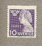 Stamps Sweden -  Tegner