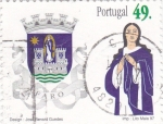 Sellos de Europa - Portugal -  Escudo de FARO