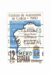 Sellos de Europa - Espa�a -  Proclamación del estatuto de autonomia de Galicia