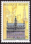 Stamps Belgium -  BÉLGICA - La Grand-Place de Bruselas