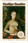 Stamps Rwanda -  11 Diane de Poitiers