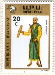 Sellos de Africa - Rwanda -  13 Unión Postal Universal