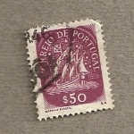 Stamps Portugal -  Caravela