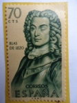 Stamps Spain -  Ed:1375- Forjadores de América- Blas de Lezo 1687-1741