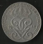 Moneda : Europa : Suecia : MONEDA DE SUECIA - CORONAS (POSTERIOR)