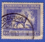 Stamps Chile -  Centenario del libro de Gay