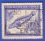 Stamps Chile -  Centenario del libro de Gay