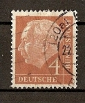 Stamps Germany -  Theodore Heuss.