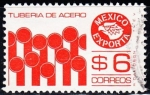 Sellos de America - Mxico -  1078 - Exporta tubería de acero