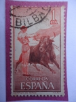 Sellos de Europa - Espa�a -  Fiesta Nacional-Corrida de toros.