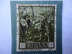 Sellos de Europa - Espa�a -  Ed:1240- La rendición de Breda- Diego Velazquez.