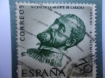 Sellos de Europa - Espa�a -  Ed:1226- IV Centenario de la Muerte de Carlos I y V de Alemania- 1558-1958