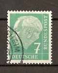 Stamps : Europe : Germany :  Theodore Heuss.