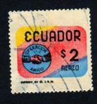 Stamps : America : Ecuador :  1970 Por la Amistad - Ybert:505