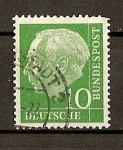 Stamps Germany -  Theodore Heuss.