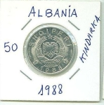 monedas del Mundo : Europa : Albania :  MONEDA