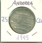 monedas del Mundo : Europa : Andorra :  MONEDA