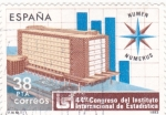 Sellos de Europa - Espaa -  44º CONGRESO DEL INSTITUTO INTERNACIONAL DE ESTADÍSTICAS   (2)