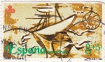Stamps Spain -  V CENTENARIO DEL DESCUBRIMIENTO DE AMÉRICA  (2)