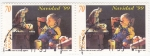 Stamps Spain -  NAVIDAD-99   (2)