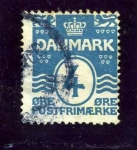 Stamps Europe - Denmark -  Cifras