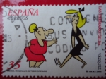 Stamps Spain -  Ed: 3712- Comic- Las hermanas Gilda- Personajes de Tibeo (Vázquez)