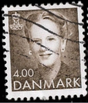 Stamps Denmark -  Reina Margarita