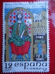 Stamps Spain -  Ed:2625- 800 Años de la Funación  de Victoria, 1181-1981.