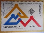 Sellos de America - Venezuela -  14 Jamboree Mundial - Asociación de scouts de Venezuela.