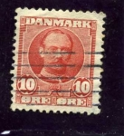 Stamps Denmark -  Frederic VIII