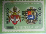 Sellos de America - Venezuela -  Concilio Ecumenico Vaticano II.- (11-10-62)