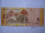 monedas del Mundo : America : Venezuela :  Banco Central d Venezuela - Cuspon (Cachicamo gigante de los Llanos Venezolanos)