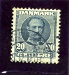 Stamps Denmark -  Frederic VIII