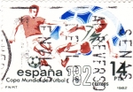 Stamps Spain -  COPA MUNDIAL DE FUTBOL ESPAÑA-82    (2)