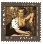 Stamps : Europe : Poland :  Pinturas del pintor flamenco Peter Paul Rubens (1577-1640)