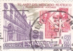 Stamps Spain -  50 ANIVERSARIO DEL MERCADO FILATÉLICO   (2)