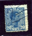 Stamps Denmark -  Christian X