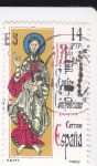 Stamps Spain -  AÑO SANTO COMPOSTELANO   (2)