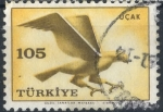 Stamps Turkey -  TURQUIA SCOTT_C34 HALCÓN 0,20$