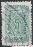 Sellos de Asia - Turqua -  TURQUIA SCOTT_O77 CORREO OFICIAL