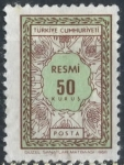 Stamps : Asia : Turkey :  TURQUIA SCOTT_O110 CORREO OFICIAL. $0.2