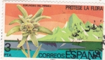 Stamps Spain -  PROTEGE LA FLORA   (2)