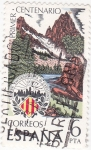Stamps Spain -  PRIMER CENTENARIO CENTRE EXCURSIONISTA DE CATALUNYA  (2)