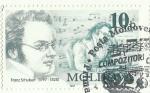 Stamps Moldova -  Schubert