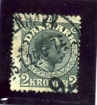 Stamps Europe - Denmark -  Christian X