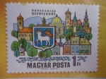Sellos del Mundo : Europe : Hungary : Magyar Posta- Szentendre (Pueblo Húngaro)