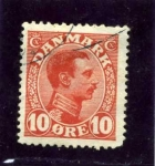 Stamps Denmark -  Christian X