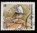 Stamps Greece -  DIOS HERMES (9)
