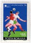 Stamps Romania -  Munich 74